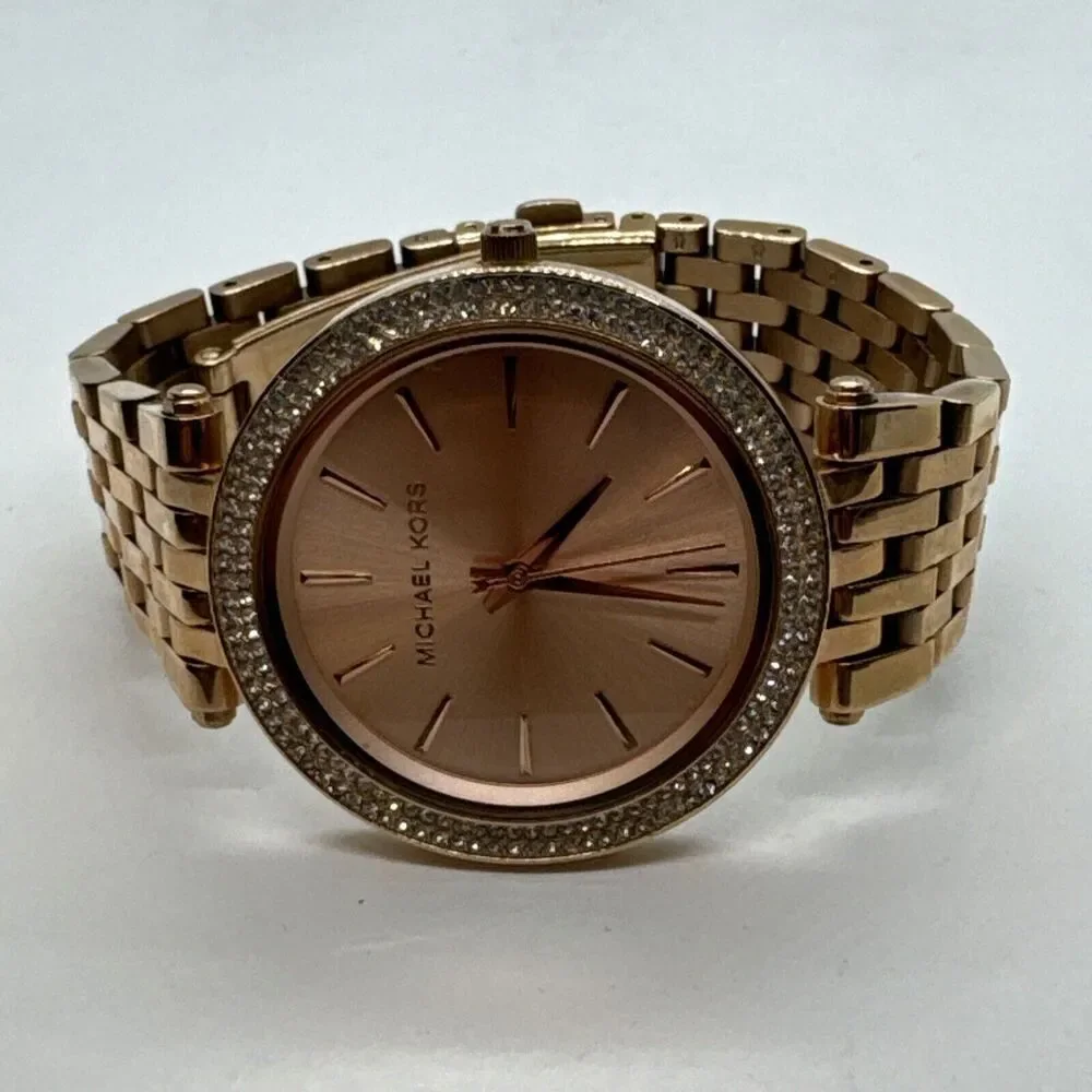 Michael Kors Darci MK3192 Women Rose Gold Analog Dial Quartz Wrist Watch JNA392